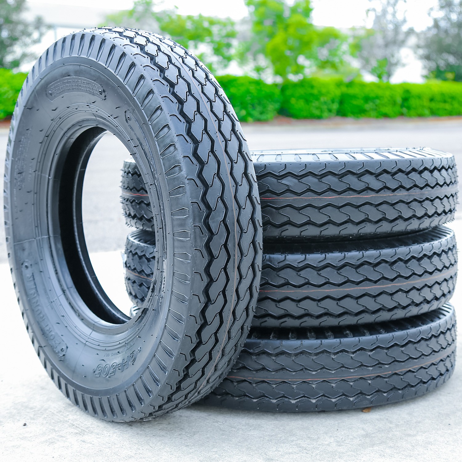 2 Tires ST 7.5-16 (225/90D16) Forerunner QH505 Trailer Load E 10 Ply