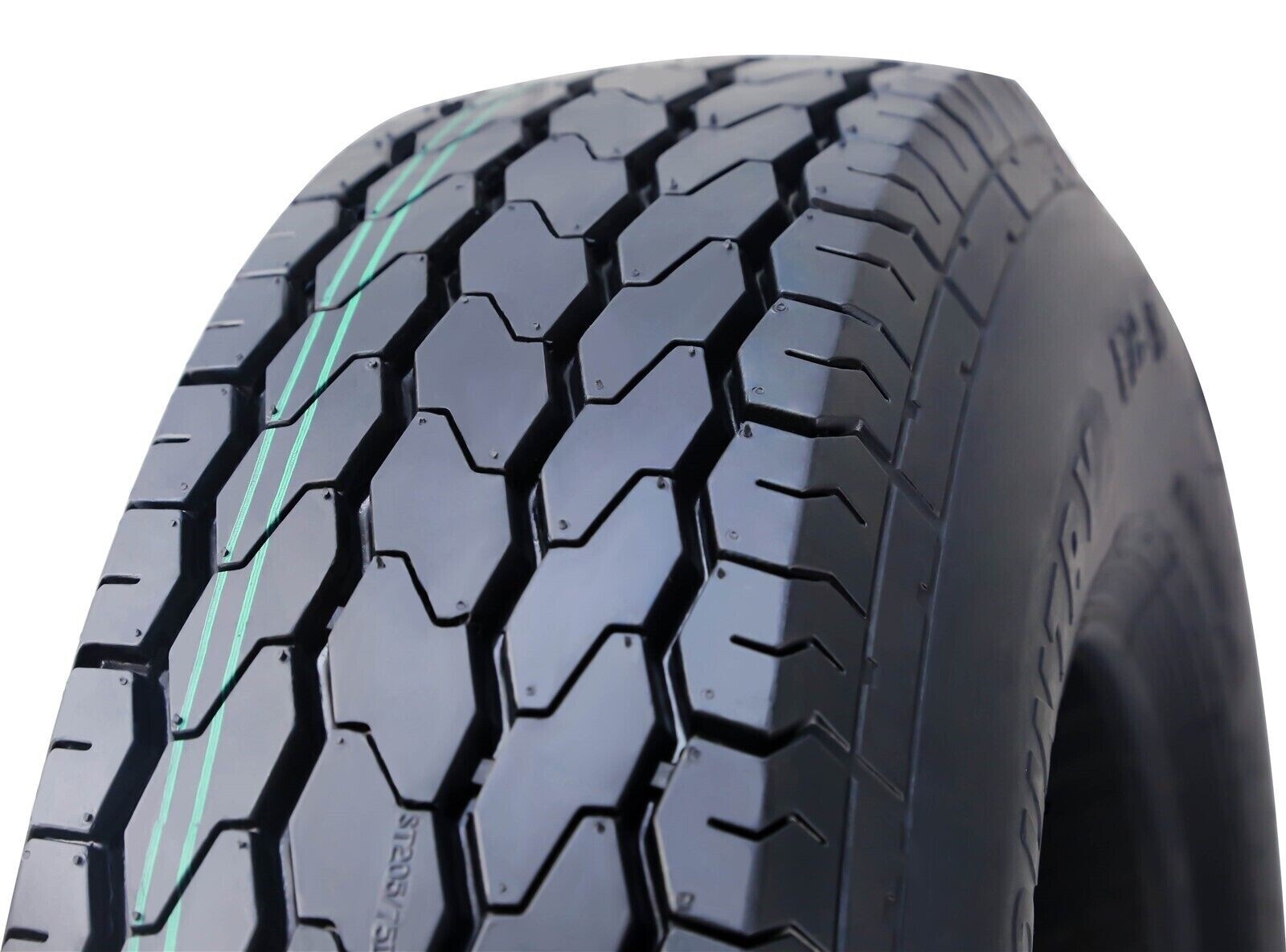 Free Country Trailer Tire Assembly ST205/75D15 6-Ply Black Mod Rim 5 Lug on 5″