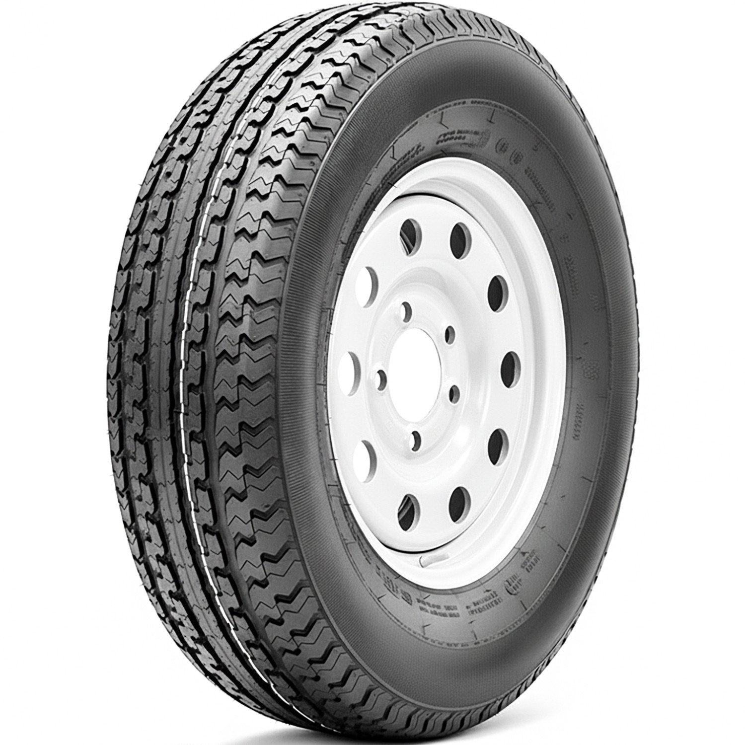 2 Assemblies SteelBull SB24 ST 175/80R13 D 8 Ply Trailer 13×5 5 x 114.3 Modular