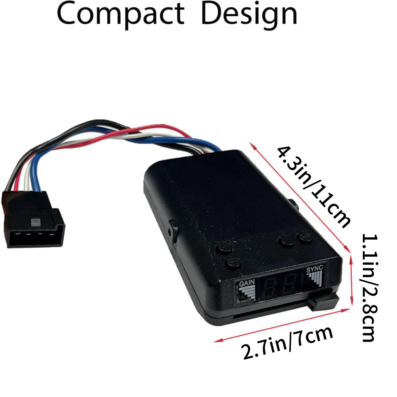 Time-Delay Brake Controller For Ford Simple Mount Any Direction With Screws