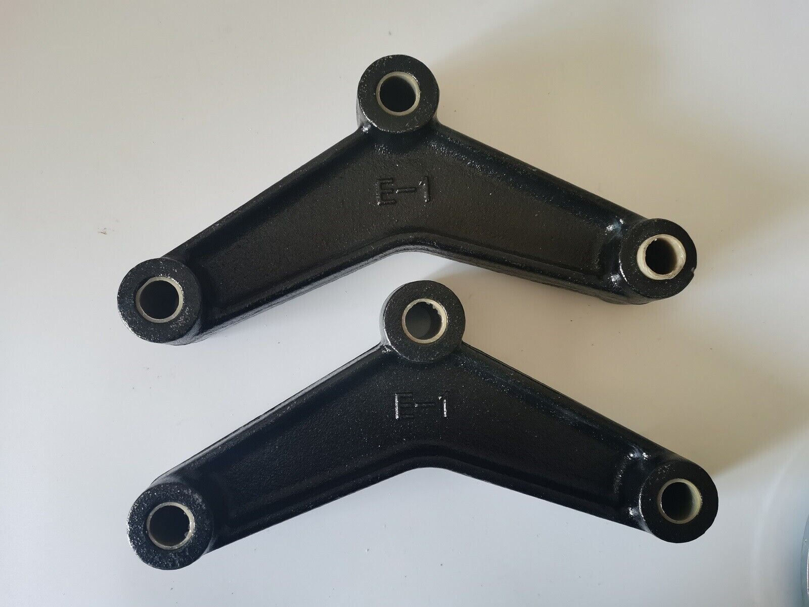Set 2 Trailer Leaf Spring Equalizers With 9/16″ Nylon Bushings
