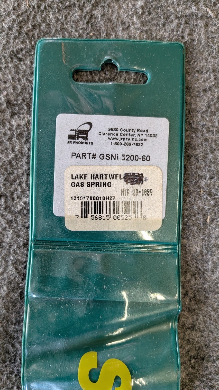 Gas Spring SPD-GSNI-5200-60 or LGP6-170-60 Strut Prop Rod RV Camper Hatch Door