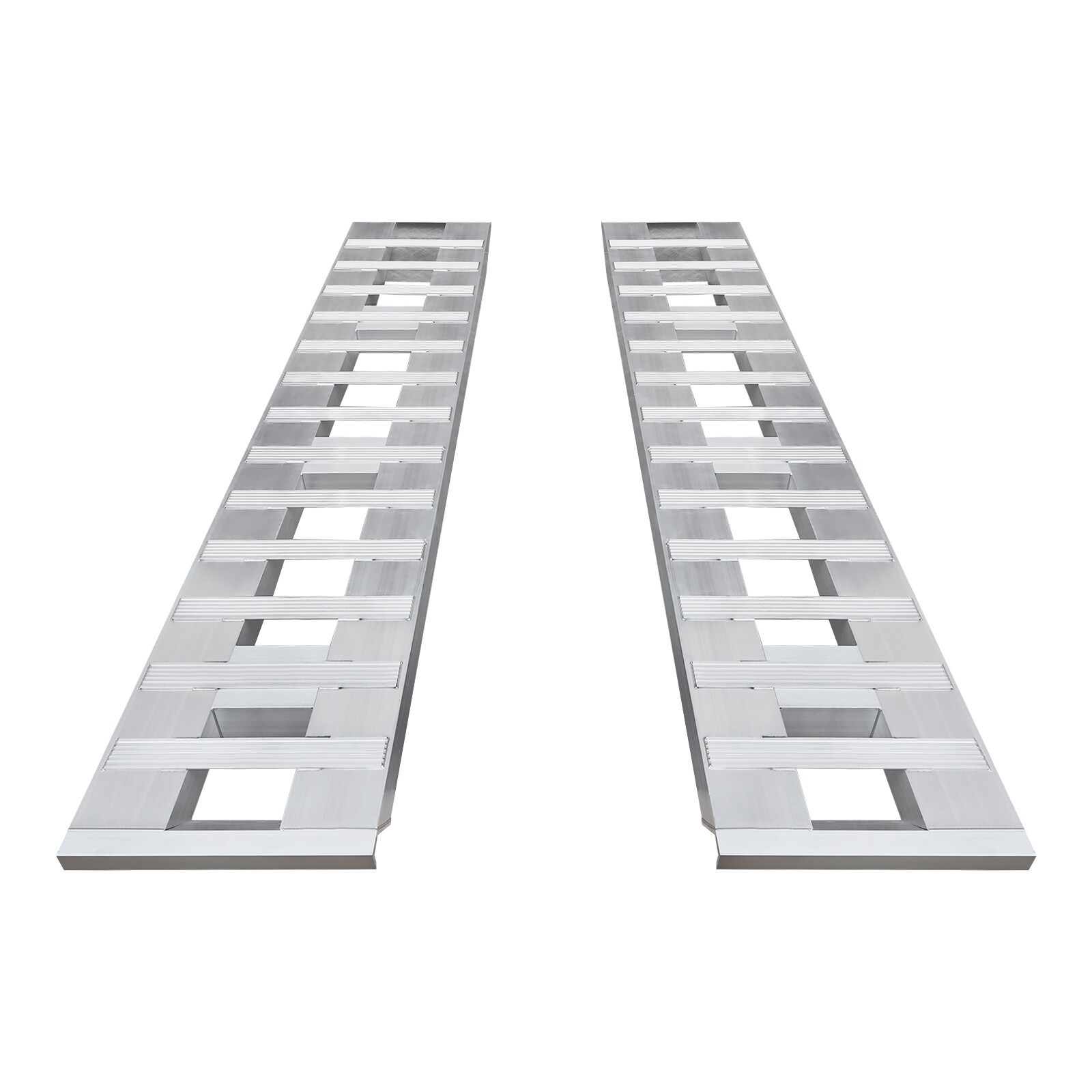 Pair Aluminum Trailer Ramps 6000 lbs Loading Ramps Truck Car Auto Trailer Ramps