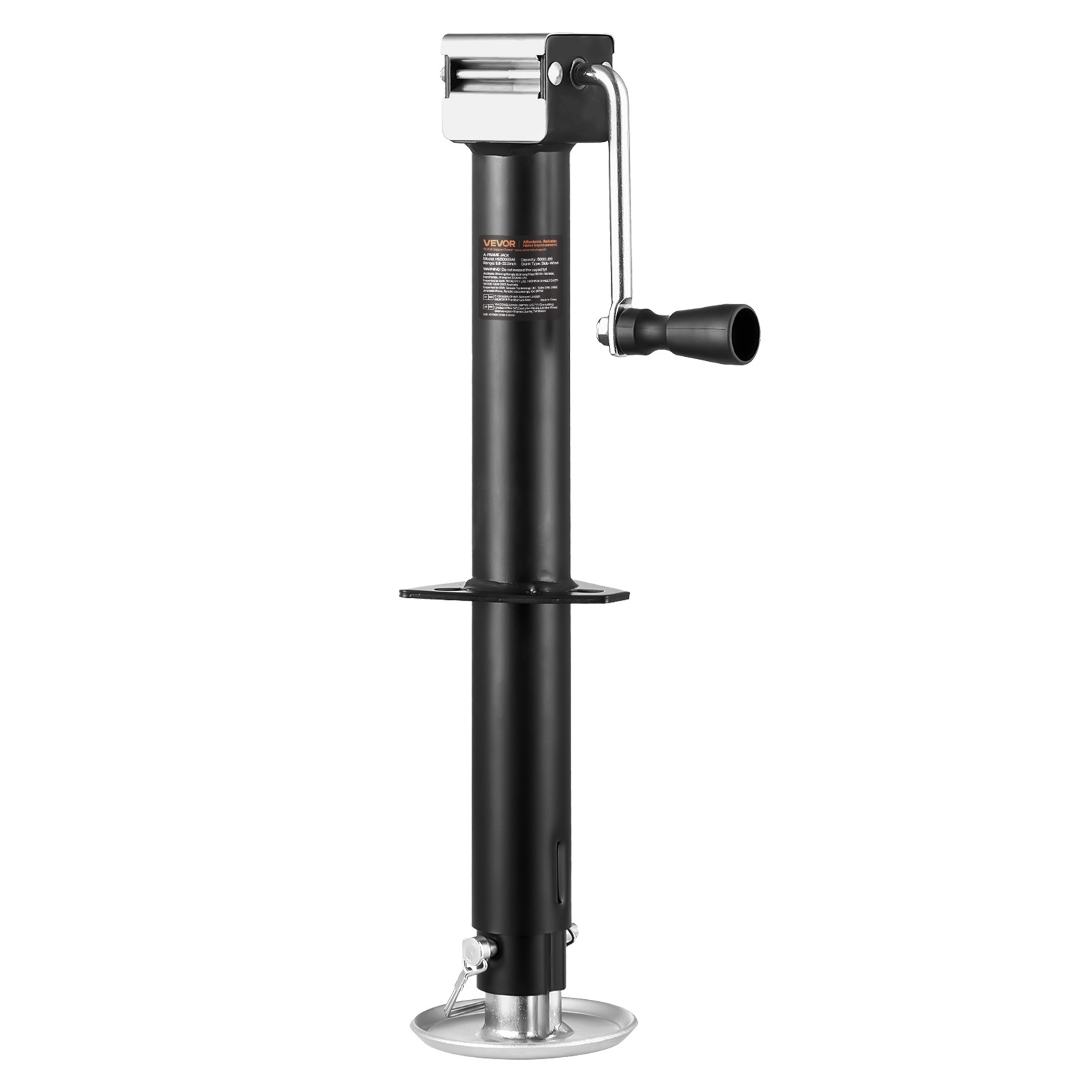 VEVOR A Frame Trailer Jack Bolt on Trailer Tongue Jack 5000 lbs 15-inch Travel