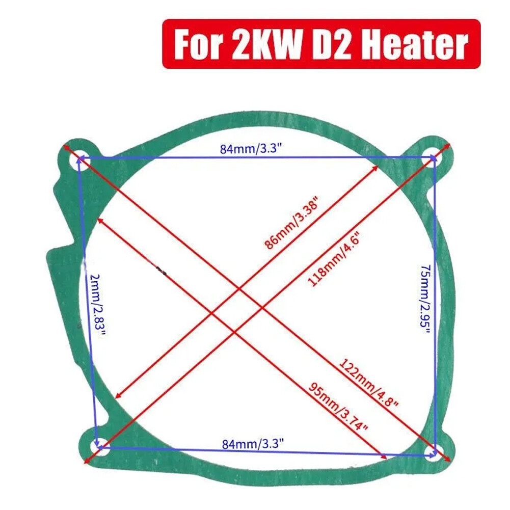 2KW 5KW Air Diesel Heater Blower Fan Motor Gasket Set For Car Truck 10/20/40PCS