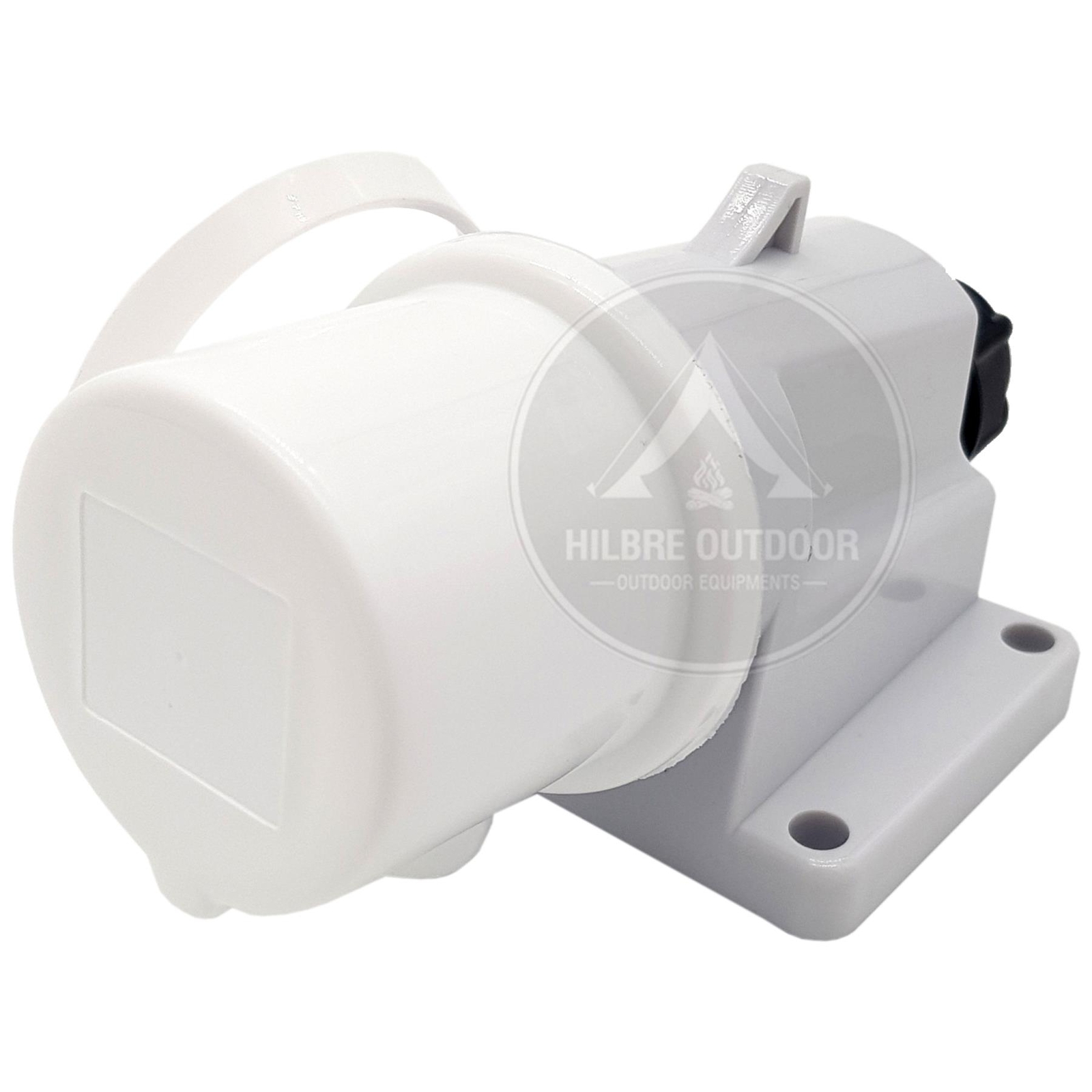 SURFACE MOUNTED 240V MAINS ELECTRICAL INLET SOCKET CAMPERVAN CARAVAN MOTORHOME