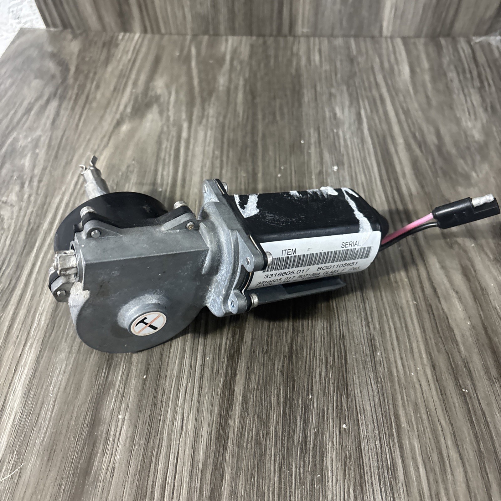 RV Awning Motor Drive Kit Black Dometic 9200 Series Awnings 3317084.000U #A4