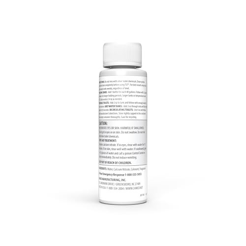 Camco TST MAX RV Toilet Treatment, 8 4 oz Bottles, 41551, Formaldehyde Free
