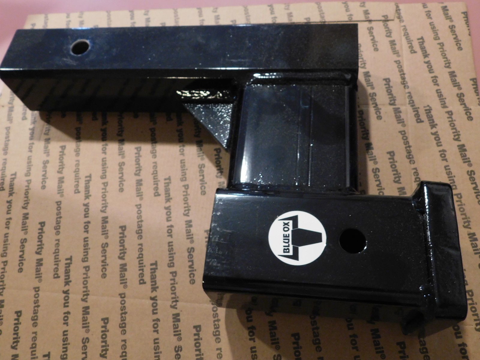 Blue Ox BX88376 Trailer Hitch 2 1/2 Receiver 7 inch Rise Drop 12K Rating QIK SHP