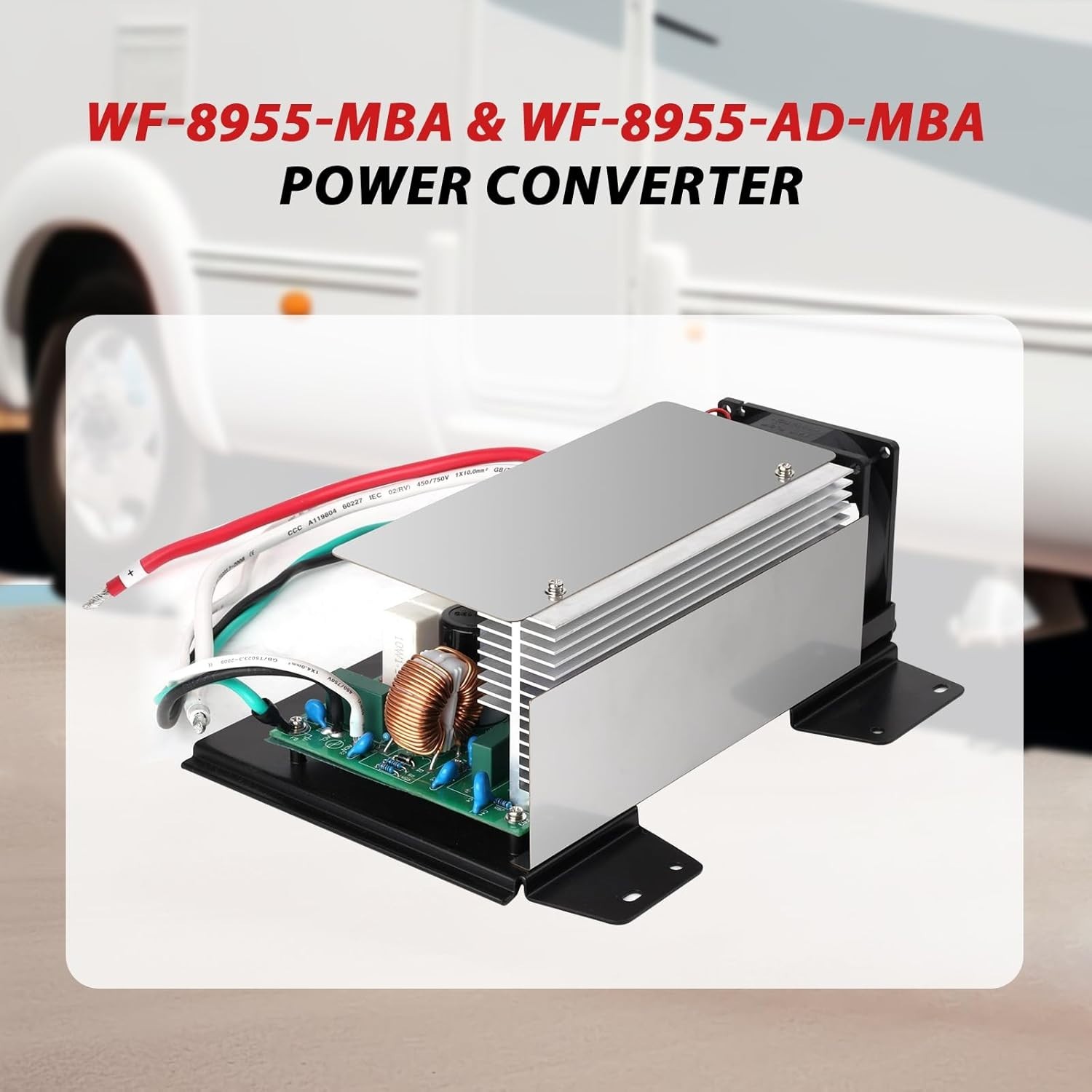 WF-8955-MBA, 55 Amp for WF-8955PEC Power Converter, Three Stages Smart Charge