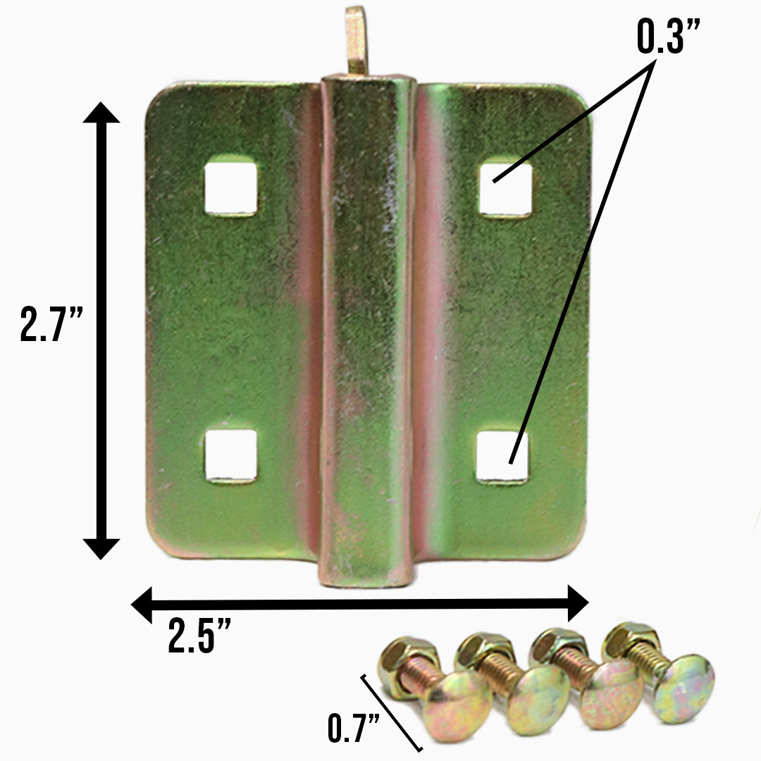 Bolt-On E-Track Fitting Accessory DIY Organizer E Track Fitting 2 Pack by Boxer