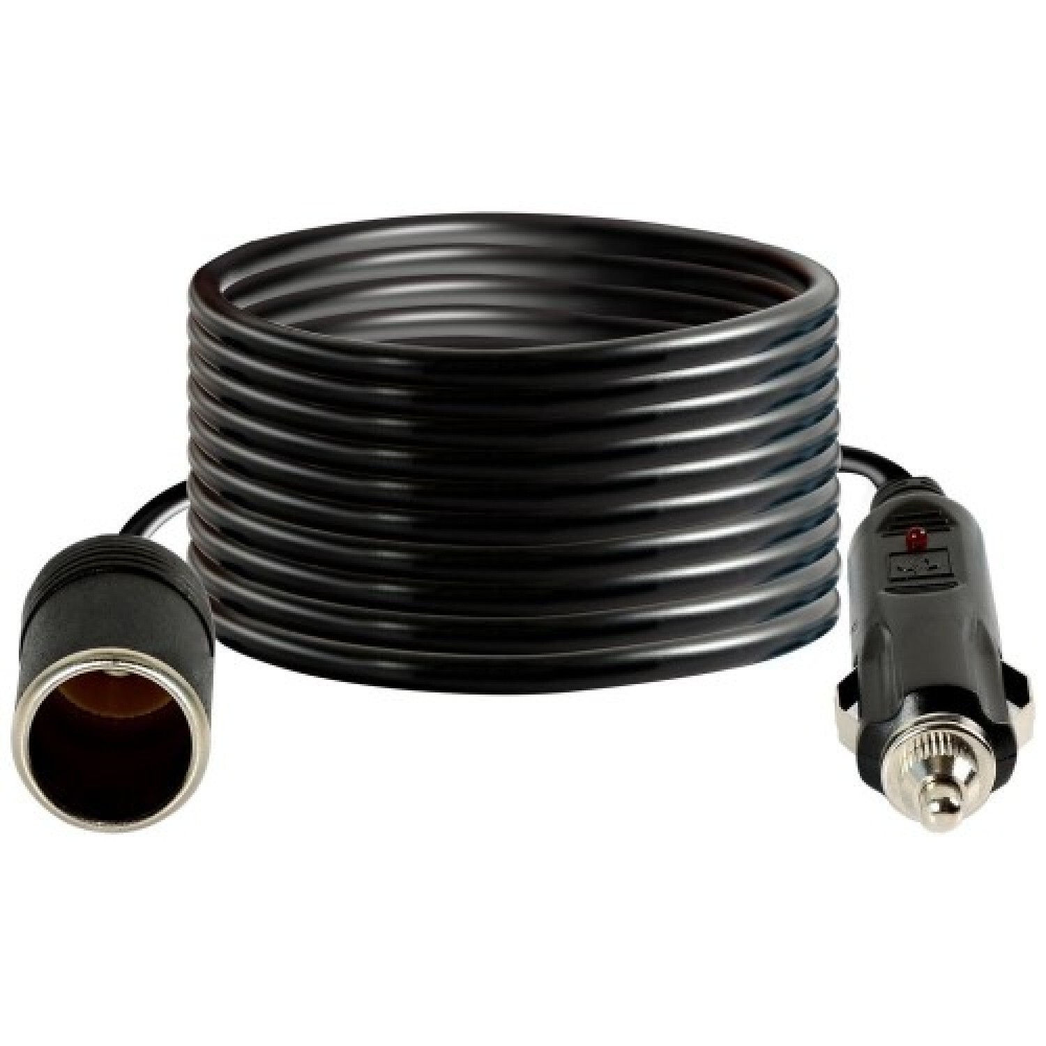 5 Meter Car Cigarette Lighter 12V Extension Cable Adapter Socket Charger Lead