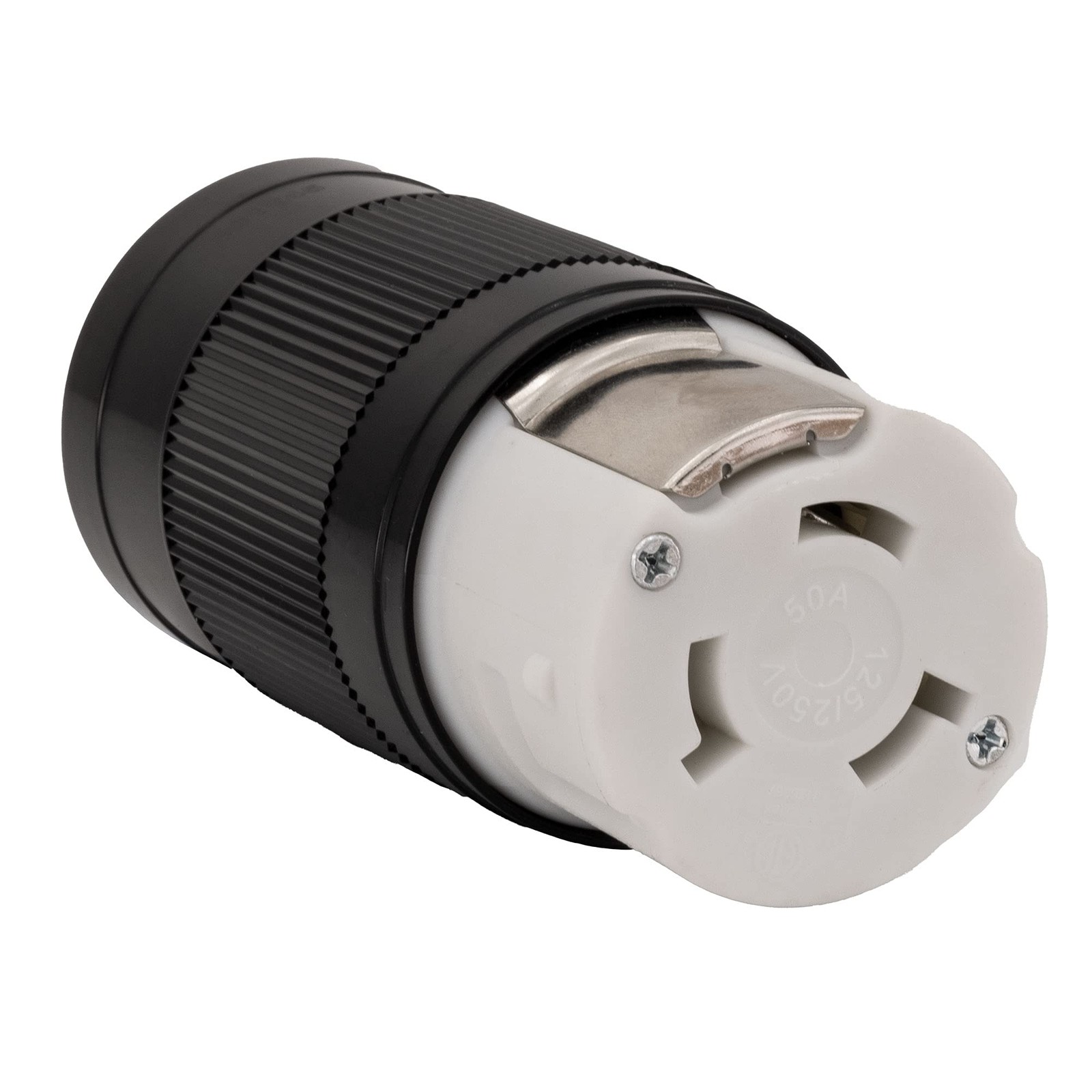 RecPro 50A RV Locking Female Plug Connector 50 Amp Shore Power Cord