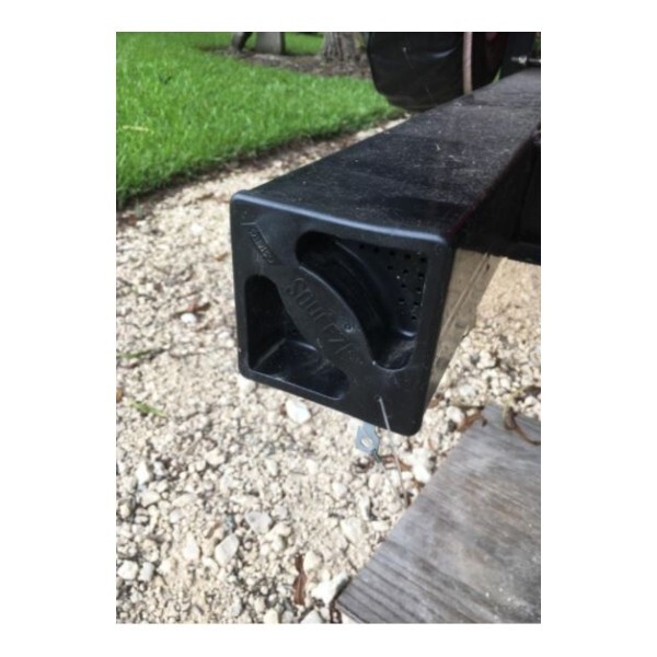 Trailer RV Rear Bumper End Caps Sewer Hose Squeeze Grip Cover No Insect Plugs