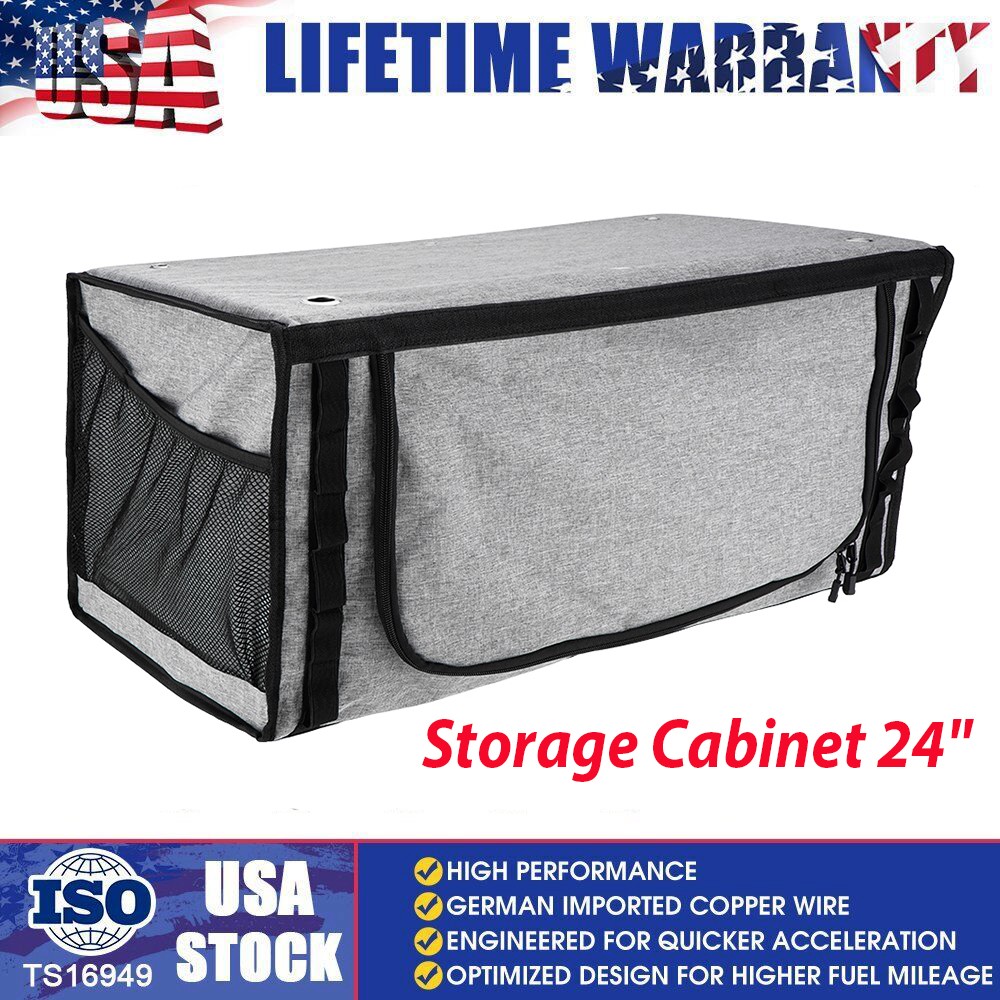 RV Overhead Soft-Sided Storage Cabinet 24″ For Benz Sprinter,Ford Transit vans
