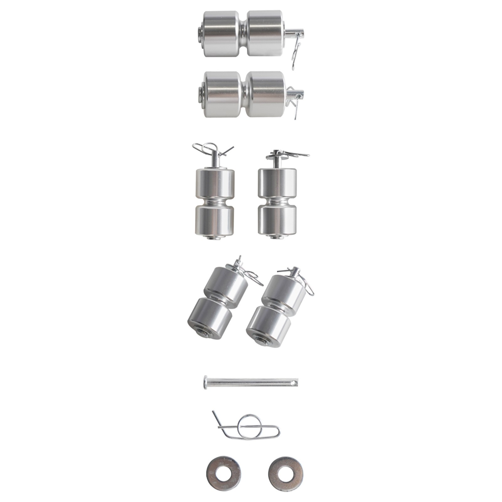 2X Trailer Tailgate Lift Assist Aluminum Roller Replacement Kit for GORILLA-LIFT