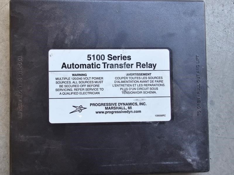 USED PROGRESSIVE DYNAMICS AUTO TRANSFER RELAY PD511010