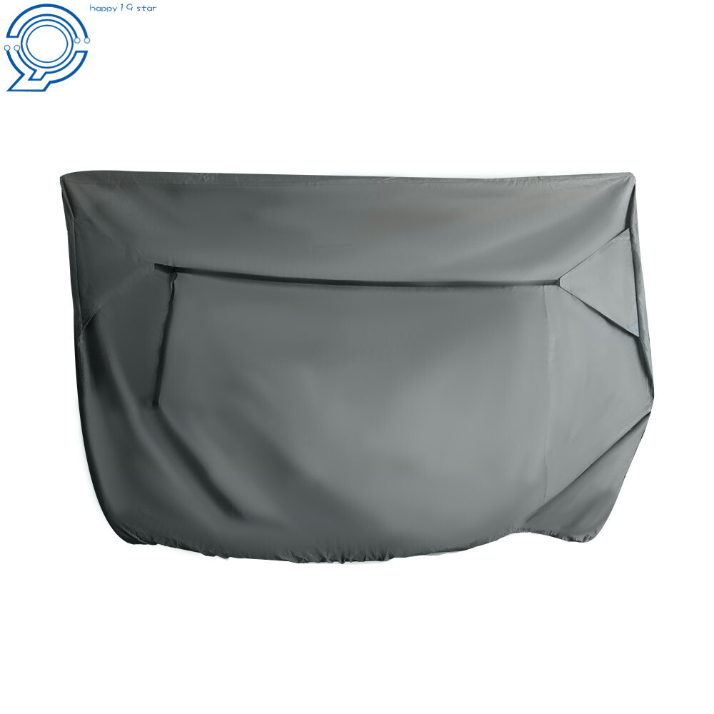 33′-37′ FT 4-Ply Waterproof 5TH Wheel RV Motorhome Camper Storage Cover Gray