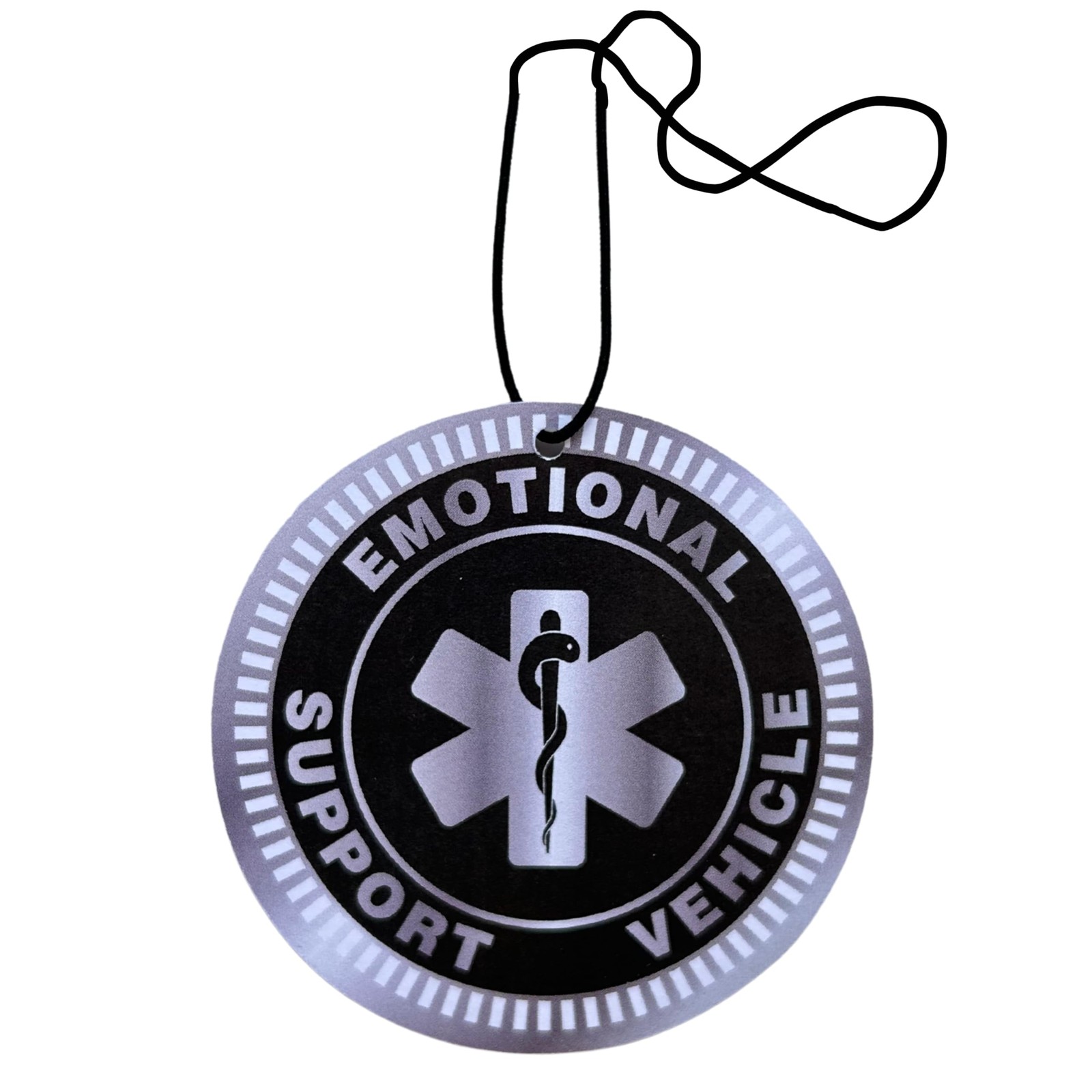 Emotional Support Vehicle Air Freshener – 1 Count (Pack of 2), Multicolor