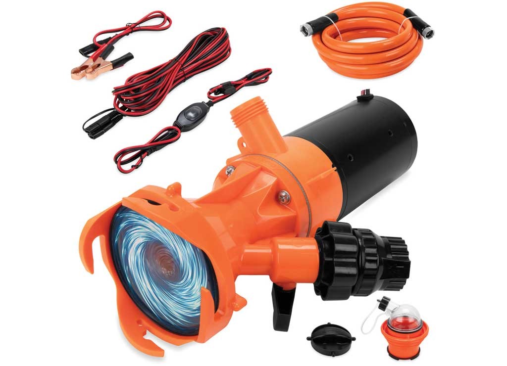 Camco 39040 Rhino RV Sewage Macerator Pump