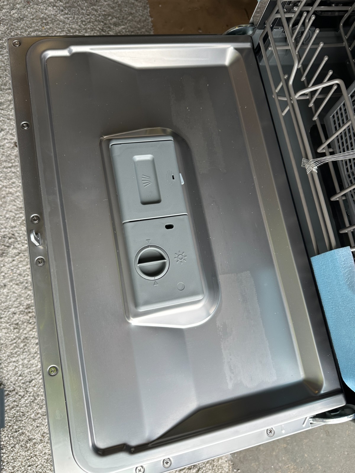 High Pointe 6 Place Compact Dishwasher Countertop RV Portable Silver LED