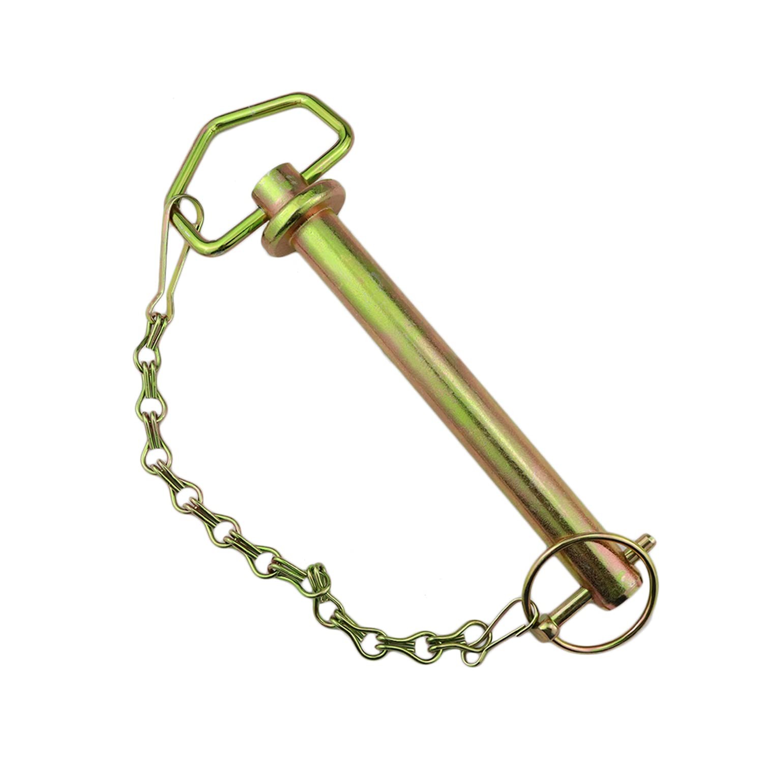 NRC&XRC Hitch Pin with Chain Accessories for Tractors, 3/4 x 6-1/4 inch