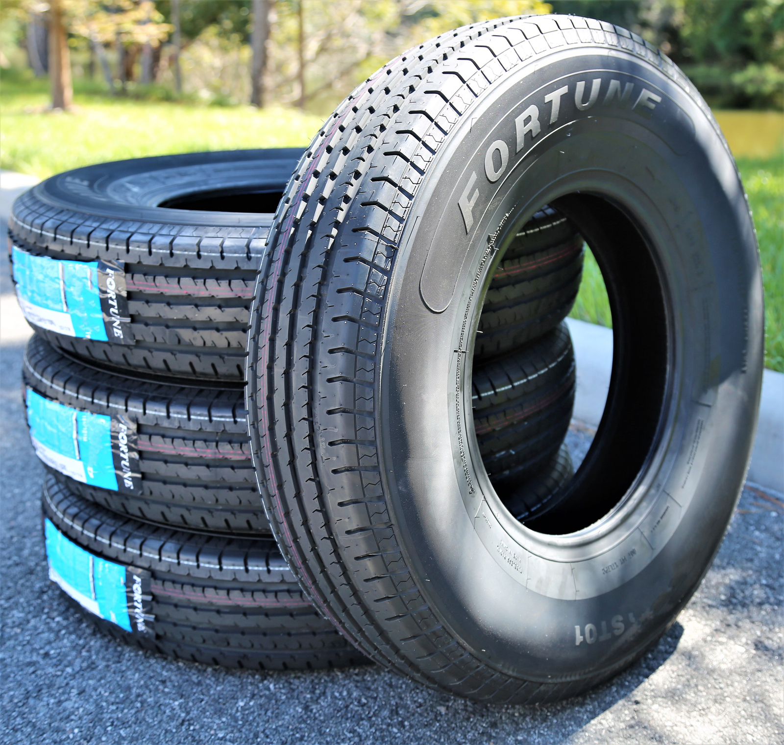 4 Tires ST 175/80R13 Fortune ST01 Steel Belted Trailer Load D 8 Ply