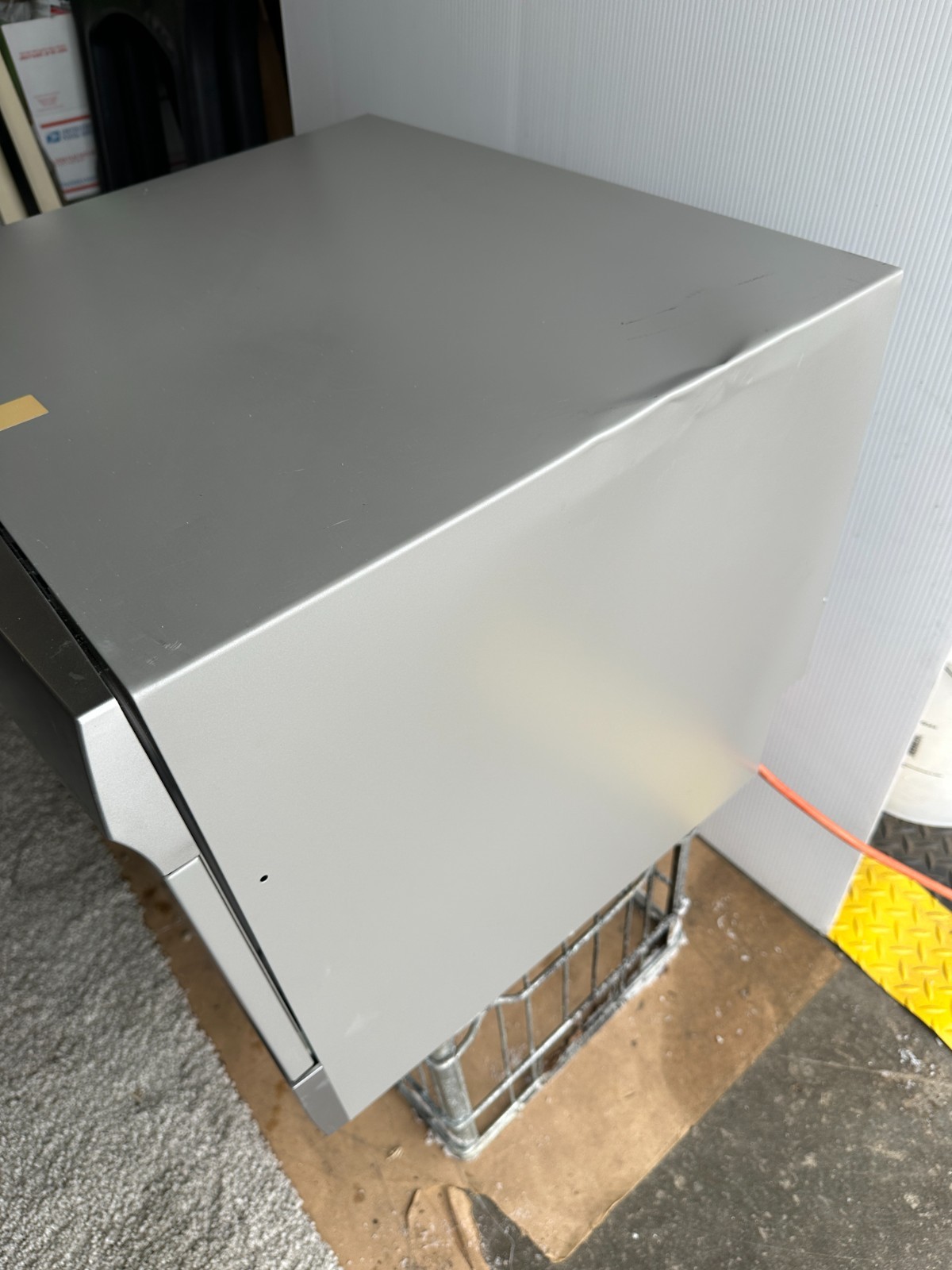 High Pointe 6 Place Compact Dishwasher Countertop RV Portable Silver LED