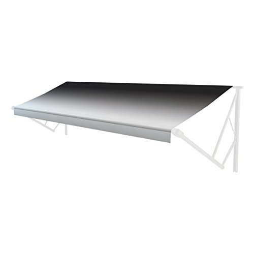 Solera Universal Fit Heavy-Duty Vinyl RV Patio Awning Replacement Fabric Black F