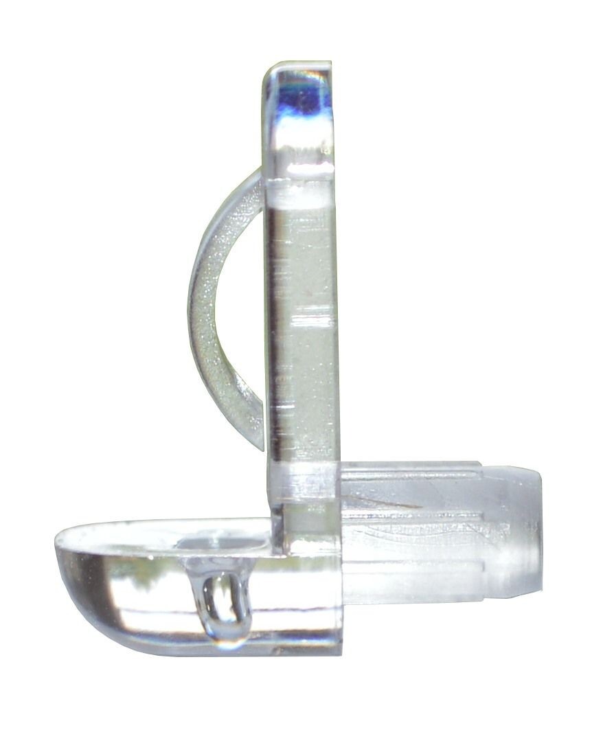 Elddis Compass Caravan Motorhome Shelf Support Pegs Transparent Plastic x 4