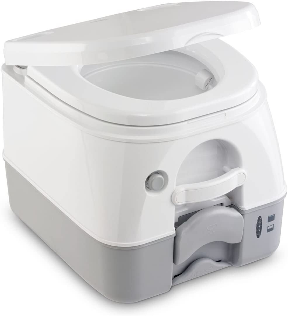 DOMETIC 972 Portable Loo | Grey | Motorhome, Camper, Caravan, Boat, Camping