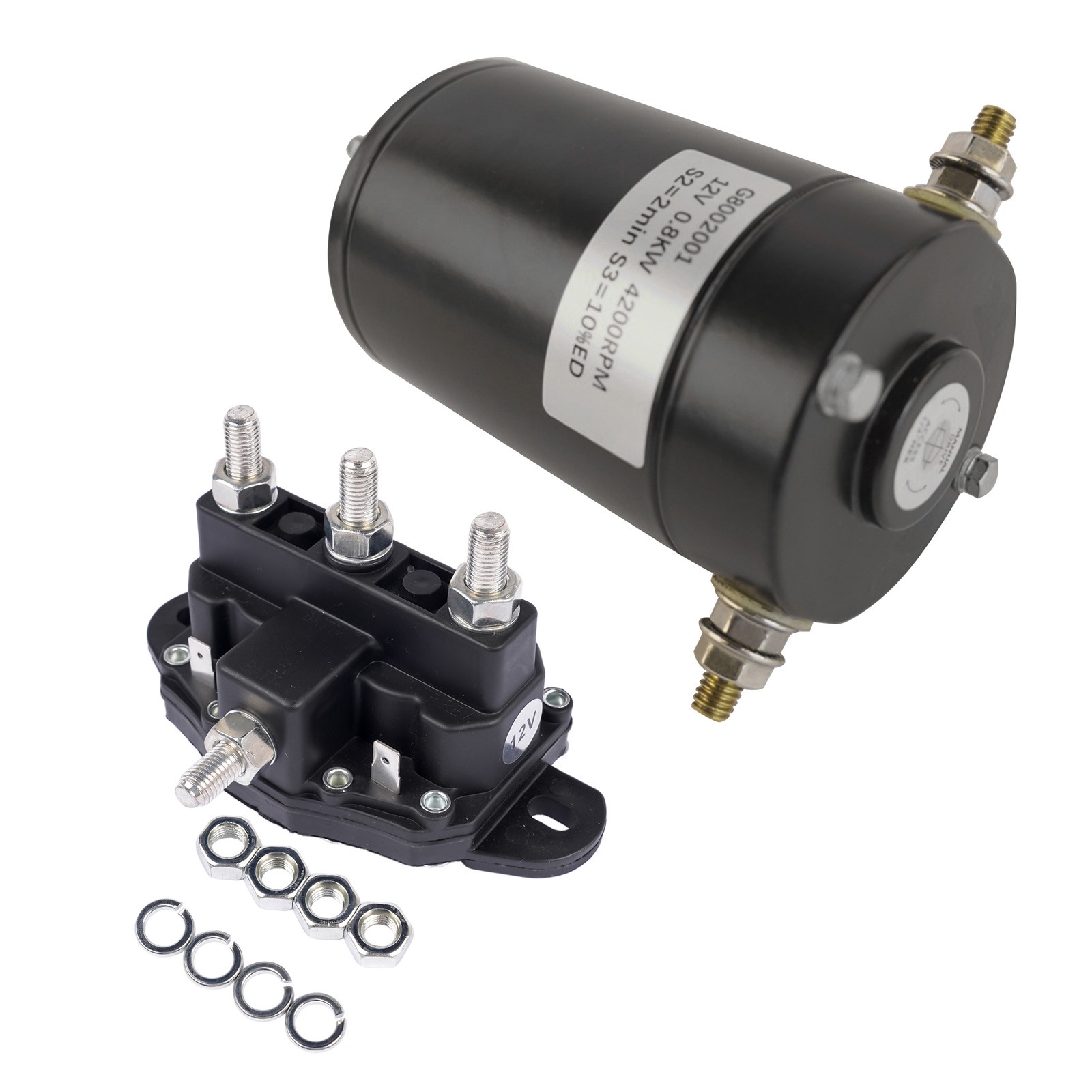 Hydraulic Pump Motor W/Solenoid for Lippert RV Leveling 414018 F000MM0809 118246