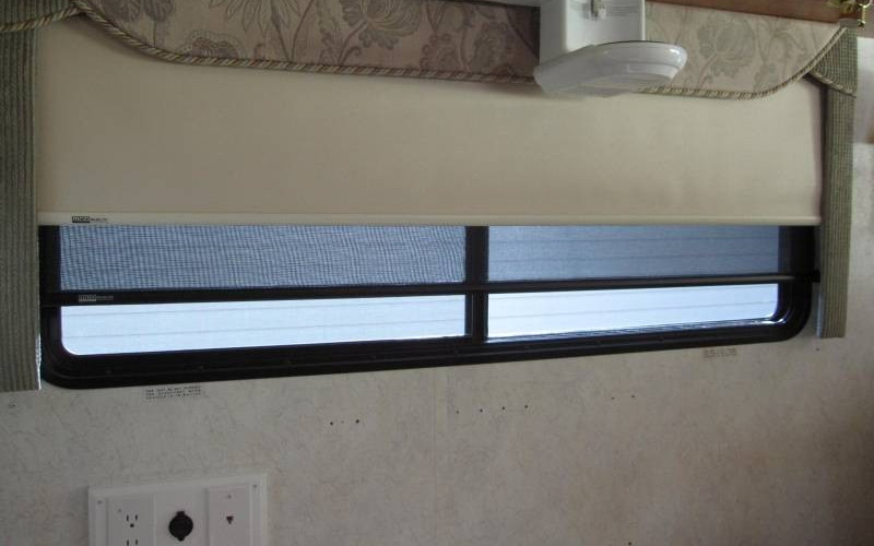 MCD RV American Duo Roller Shade Day Night Solar Shade & Cream Multiple Sizes