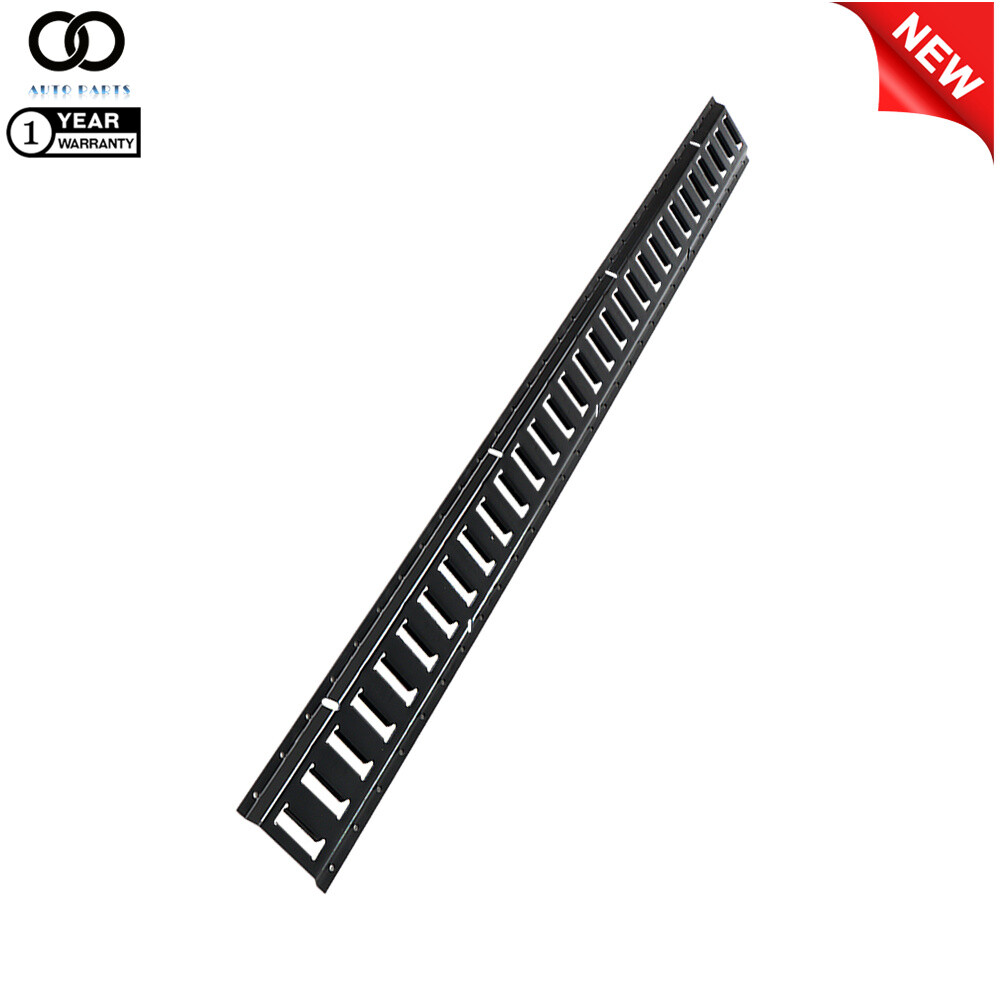 Stainless Steel E Track Tie Down Rail Kit 5′ 8Pcs ETrack Bar Rails Powder Coat