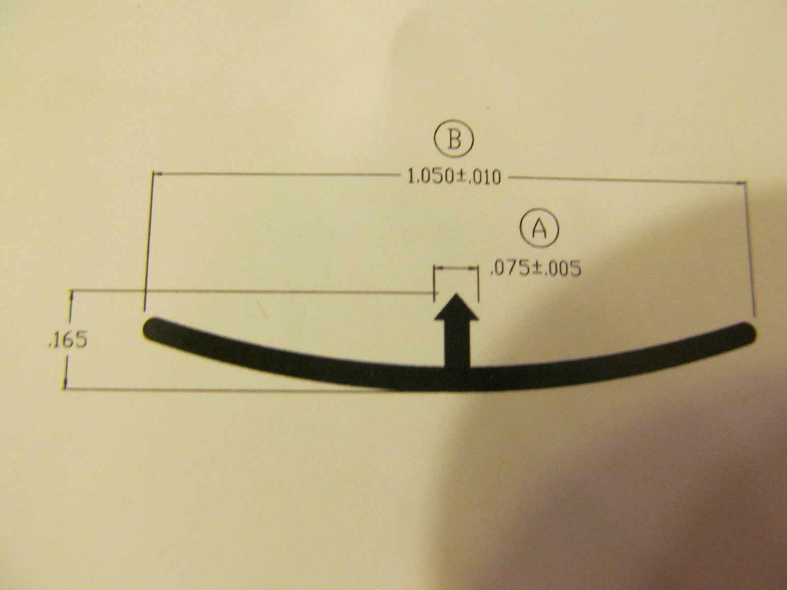 92″ IVORY Rigid Plastic 1″ Ceiling Sidewall Batten Snap Trim & Retainer RV