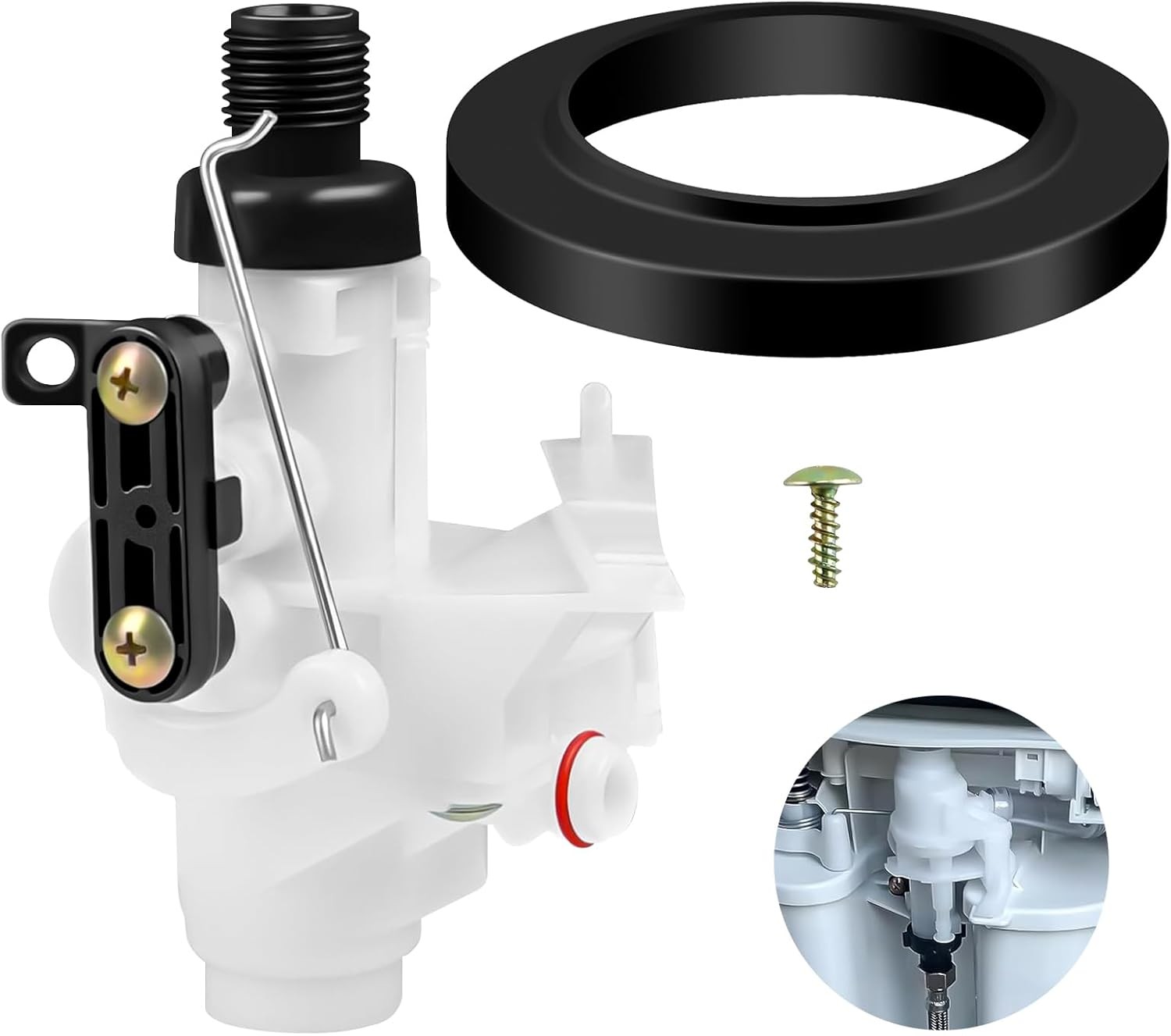 Upgraded Thetford Aqua Magic V Toilet Water Valve Replacement Part# 31705 For RV