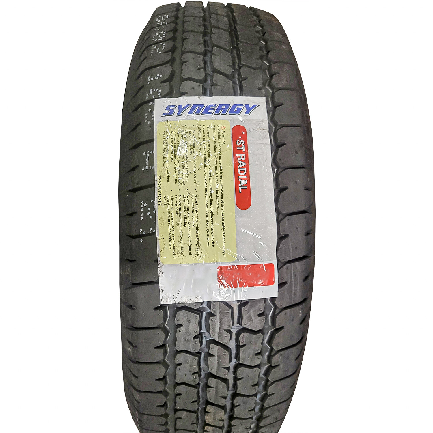 Tire ST 205/75R15 Synergy ST801 Trailer Load D 8 Ply
