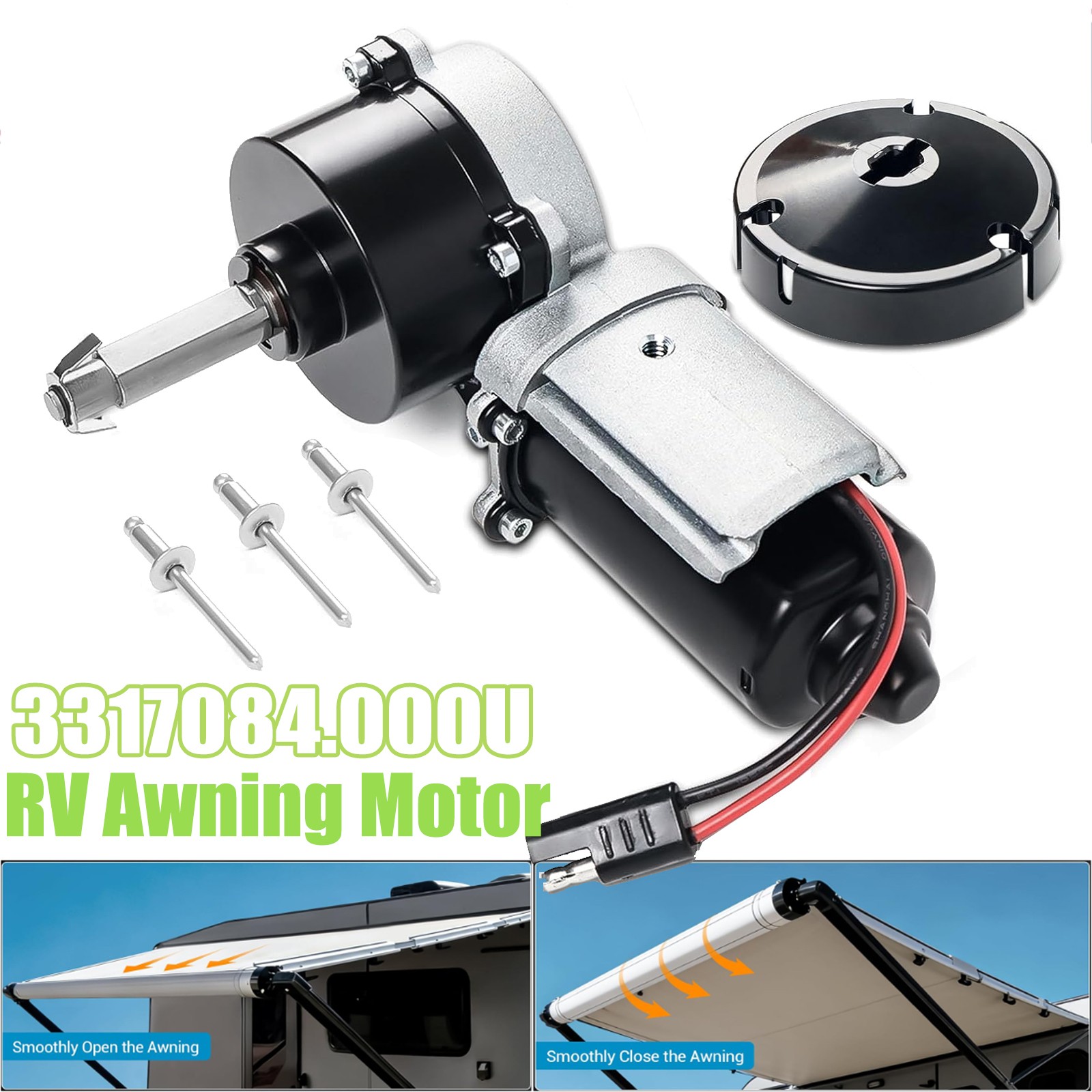 3317084.000U RV Awning Motor Drive Repair Kit for Dometic 9200 3316605.001