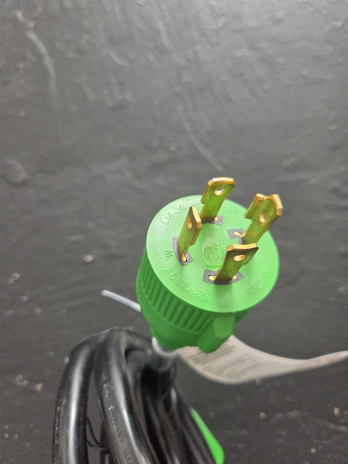 RVMATE 3 Prong 30 Amp Generator Extension Cord 25 Feet NEMA L5-3 GC33025-RM MP6