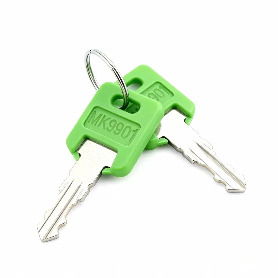 MK9901 RV Keys 6601 (2 Pack) – Camper Replacement Key and Green Master…