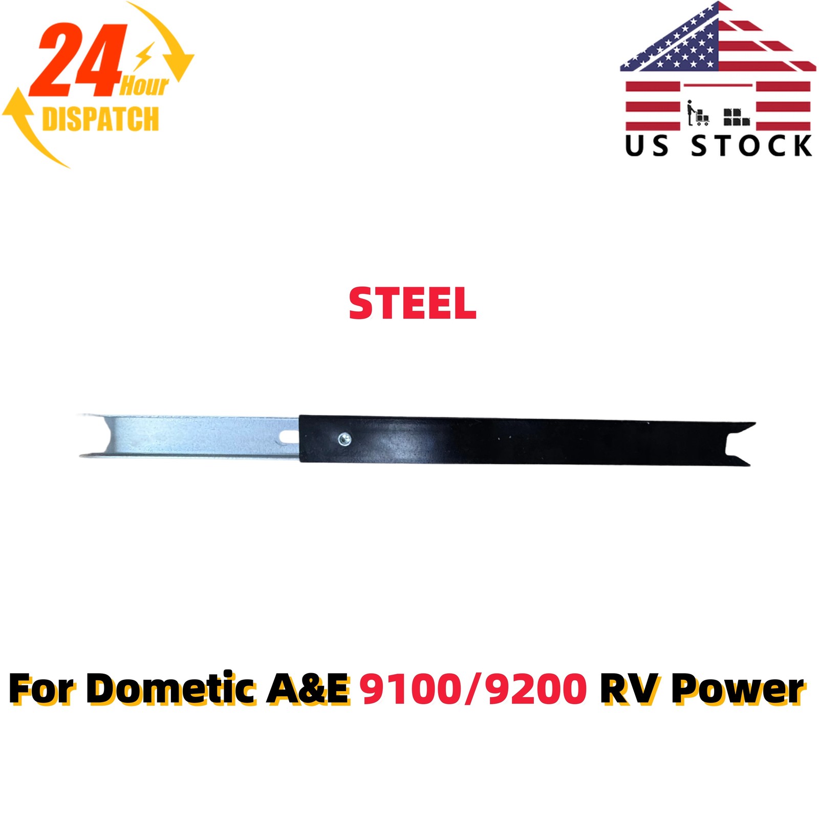 Adjustable Pitch Arm Kit STEEL For Dometic A&E 9100/9200 RV Power Awning
