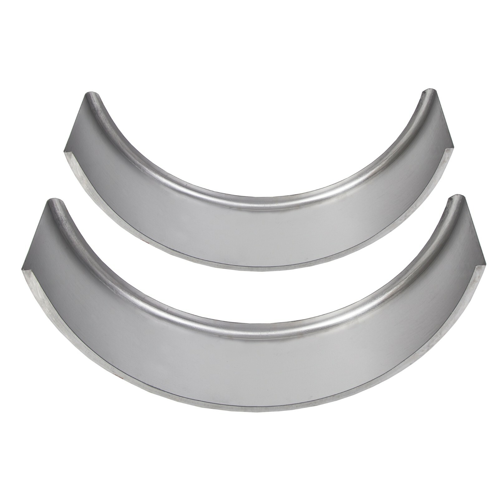 Pair of Steel Round Single Axle Trailer Fenders & Fender Backs For 14″-16″ Wheel