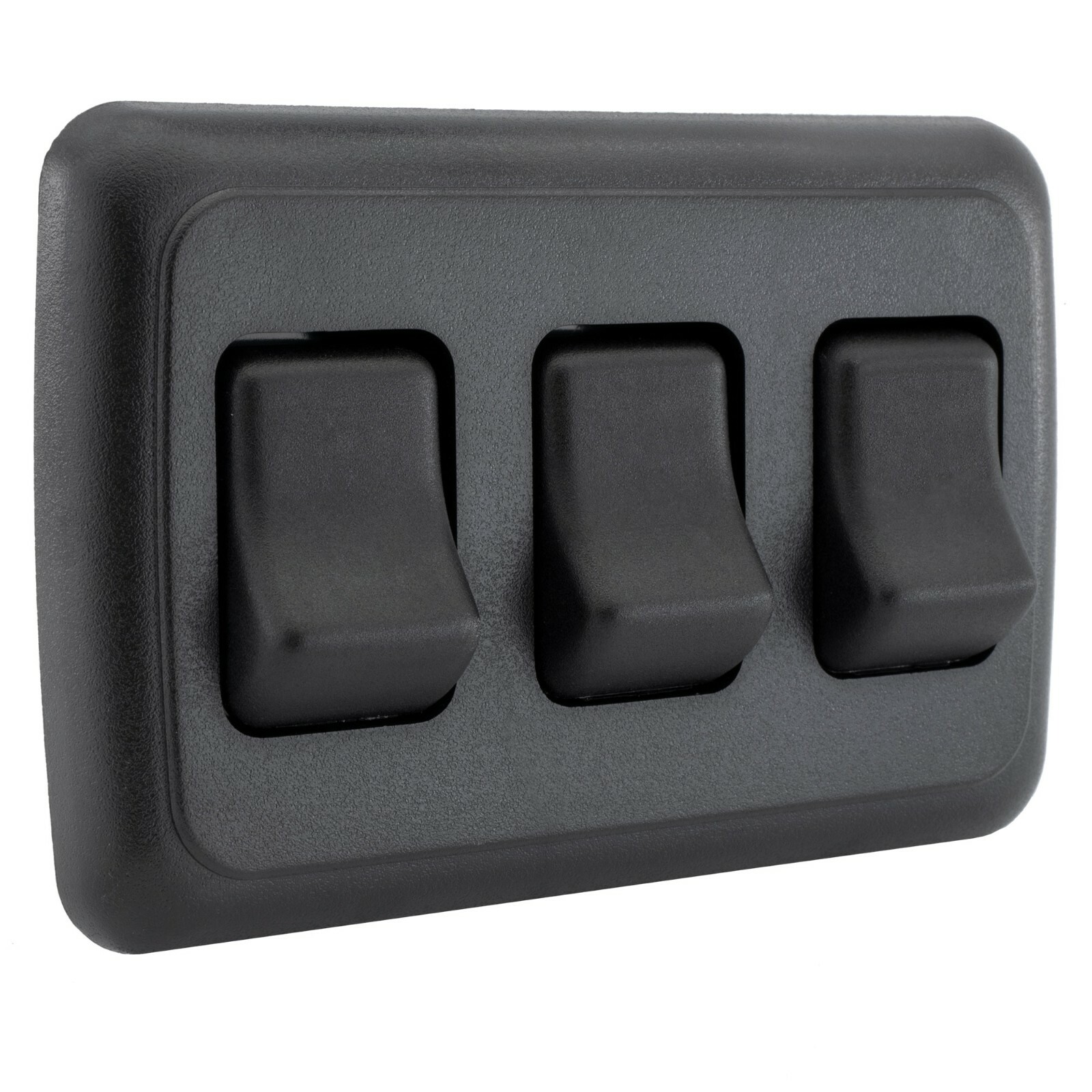 RV Switch SPST Switch On / Off 3 Gang Bezel RV Electrical Camper Switch