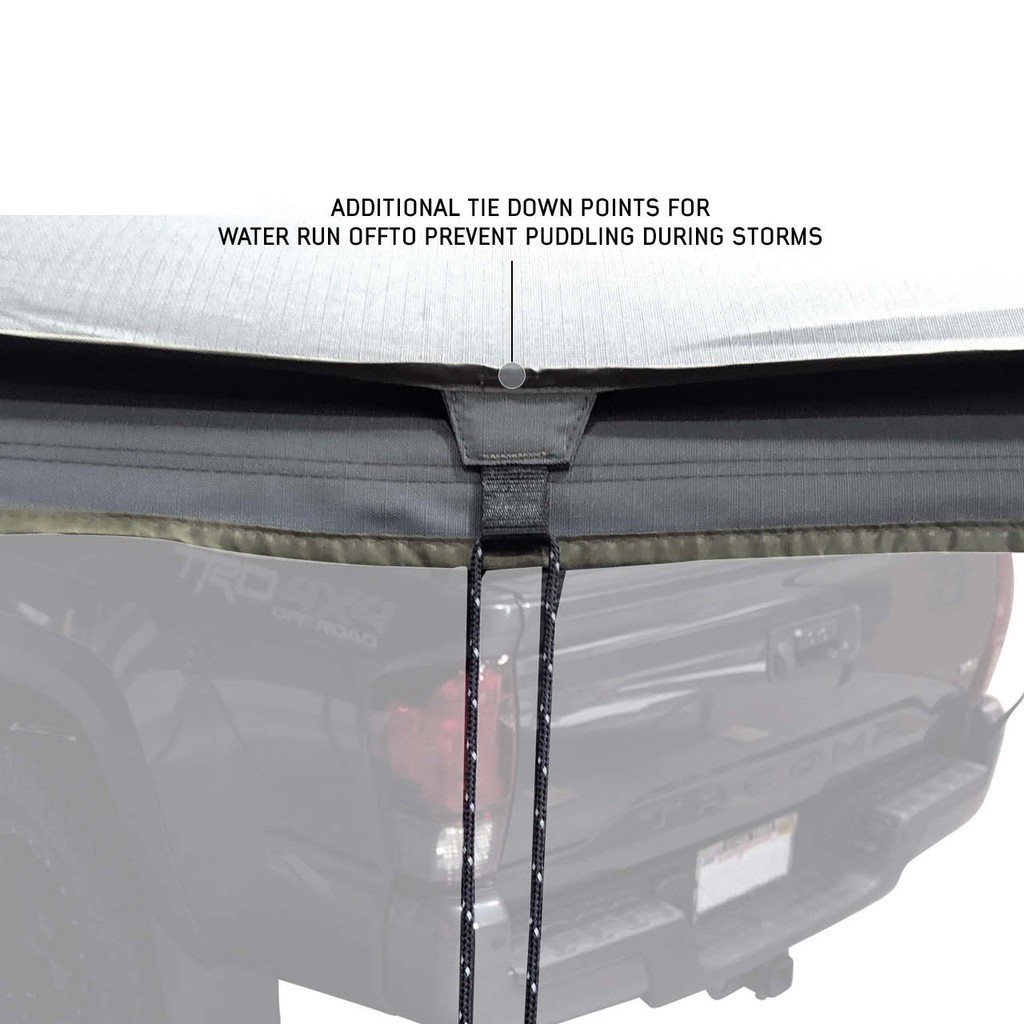 Overland Vehicle Systems 19679907 Awning Nomadic 270LTE 75 Square Feet Gray