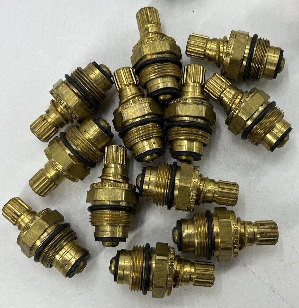 Camper Trailer, RV Faucet Stem Pack Of 26 Assorted Styles New Old Stock
