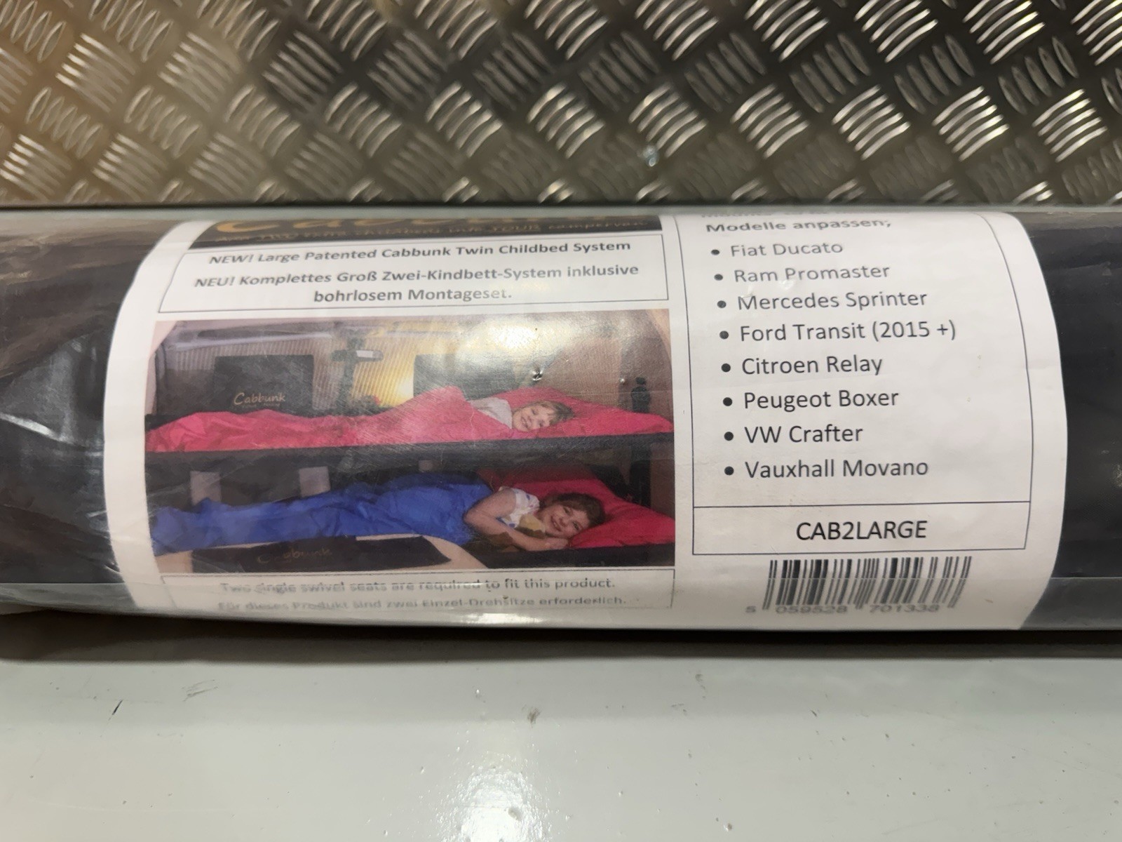 Patented Cabbunk Large Twin Bunkbeds Childbed System Brand New In Bag