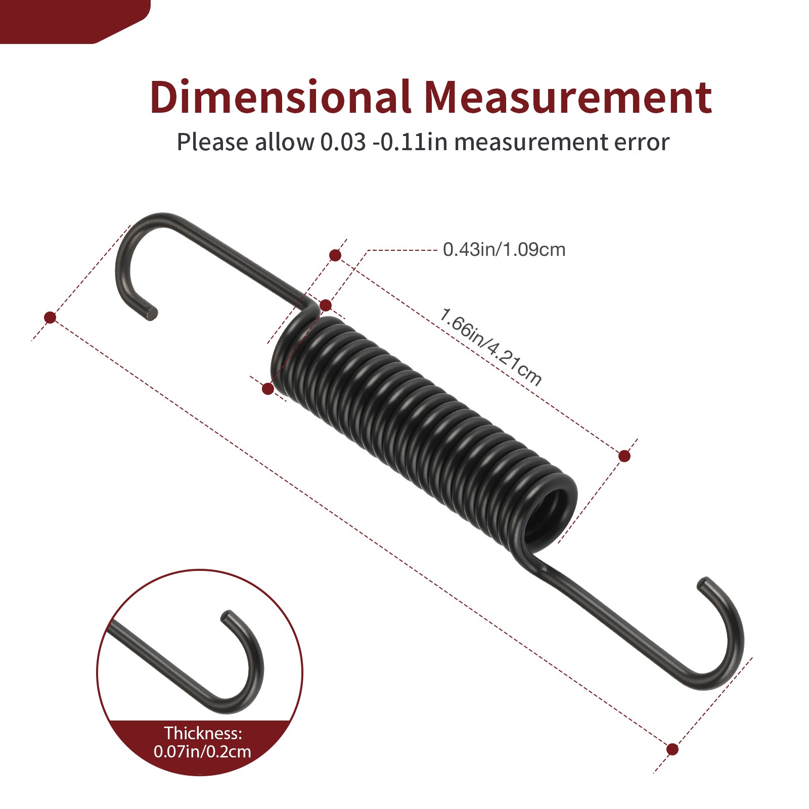 10″/12″ Trailer Brake Adjuster Springs For Dexter 2.8K 3.5K 4.4K 6K 7K Electric