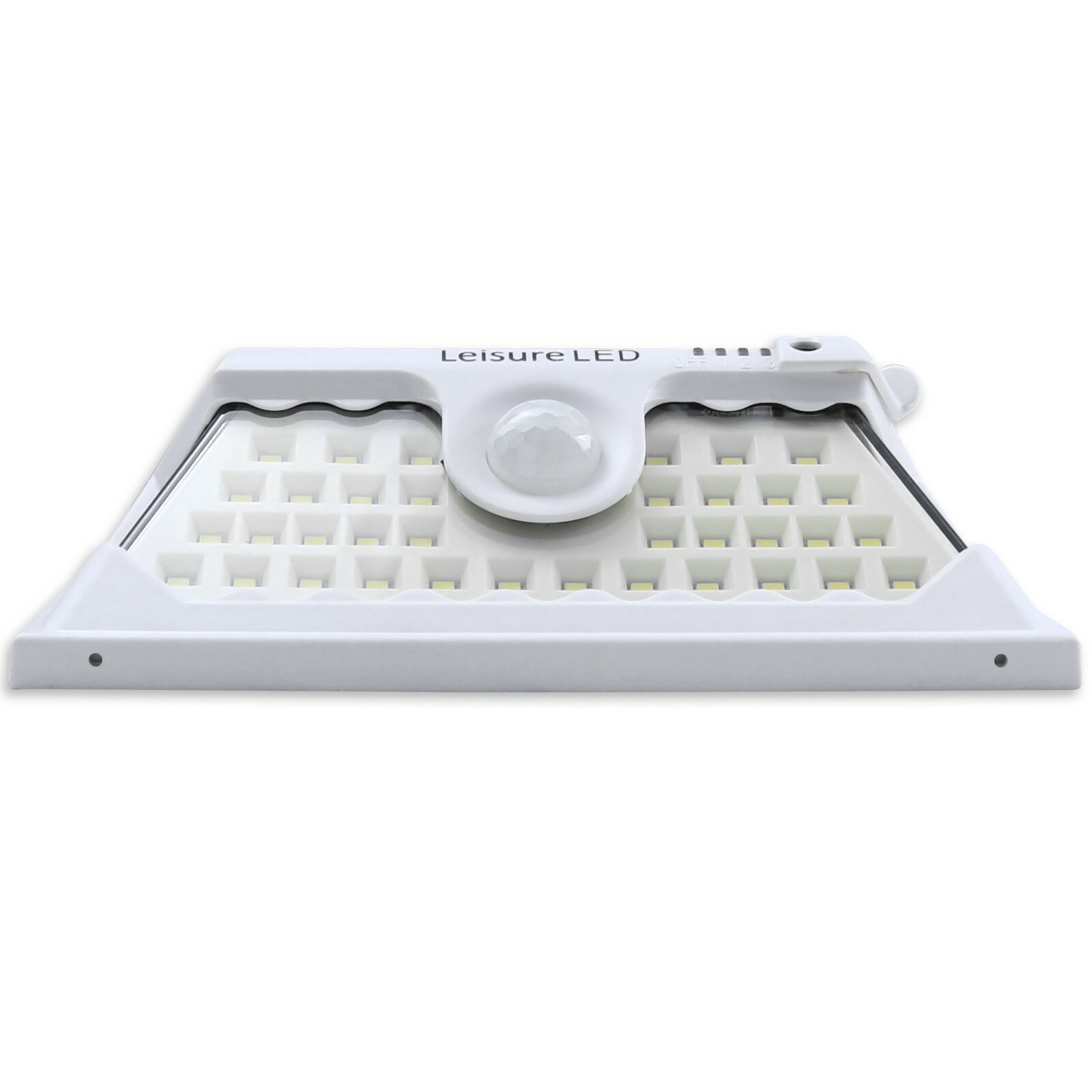2X RV LED Solar Porch Light camper RV trailer 46 LED exterior White