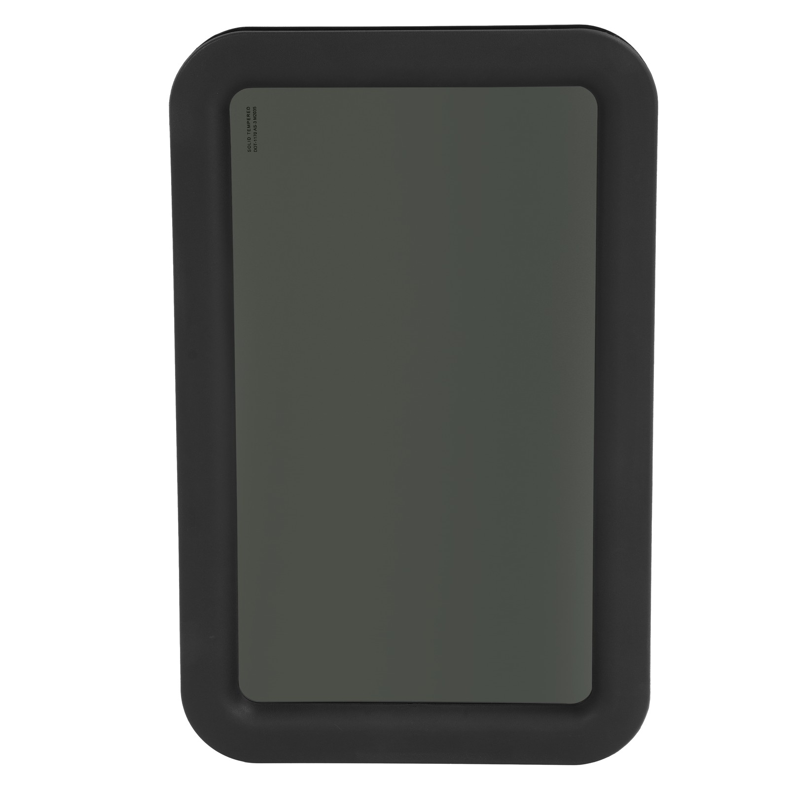 12″x21″ Tinted RV Entry Entrance Door Window For Trailer Camper Tempered Glass