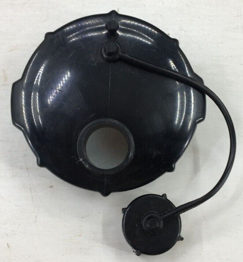 Valterra T1020-1 Replacement Black Plastic Sewer Cap With Hose Connection RV